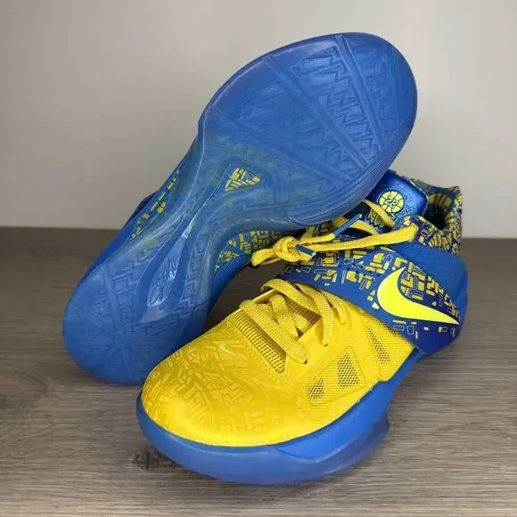 Nike Zoom KD IV ‘Scoring Title’ Photo Blue Lemon Twist FZ5916-400 Size 10 Nike KD 4 Scoring Title Photo Blue Lemon Twist Yellow FZ5916  main image 2